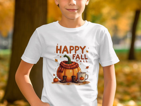 Happy Fall Yall Sublimation PNG Sublimation Luvleigh Digitals 