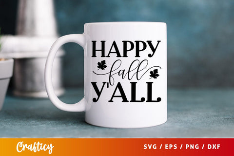 Happy fall yall SVG Design SVG Designangry 