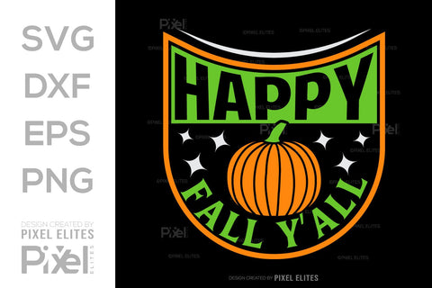 Happy Fall Y'all SVG Thanksgiving Bundle Happy Autumn Hello Fall Thanksgiving Quote PET 00943 SVG ETC Craft 