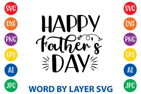 Happy Father's Day svg design SVG Rafiqul20606 
