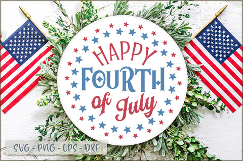 Happy fourth of july Sign SVG Shetara Begum 