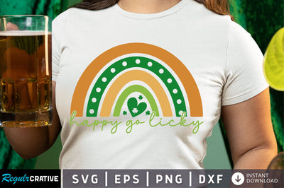 Happy go licky Svg Design SVG Regulrcrative 