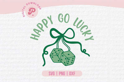 Happy Go Lucky SVG SVG Totally Posie 