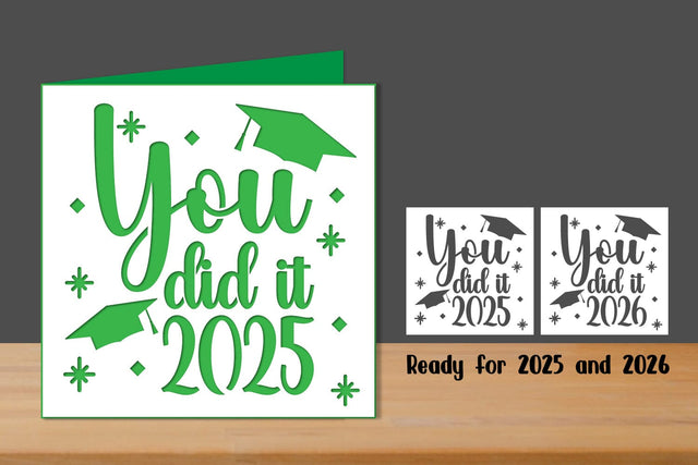 Happy Graduation Papercut, Graduation Card SVG zafrans studio 