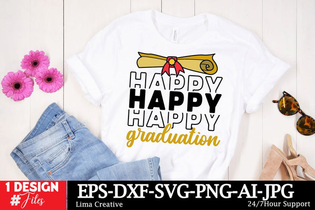 Happy Graduation SVG Cut File ,Graduation T-shirt Design SVG Insomnia Std 