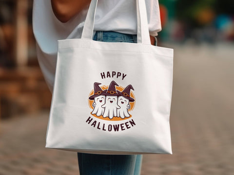 Happy Halloween Ghosts Sublimation PNG Sublimation Luvleigh Digitals 