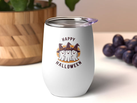 Happy Halloween Ghosts Sublimation PNG Sublimation Luvleigh Digitals 