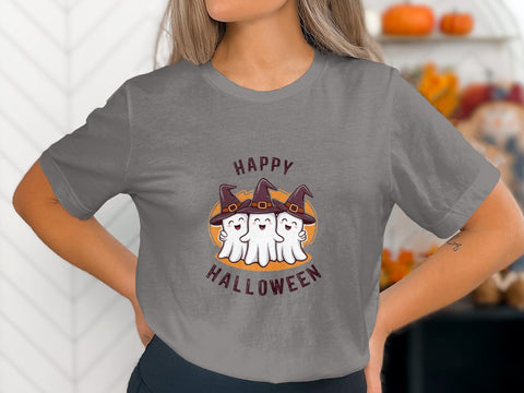 Happy Halloween Ghosts Sublimation PNG Sublimation Luvleigh Digitals 