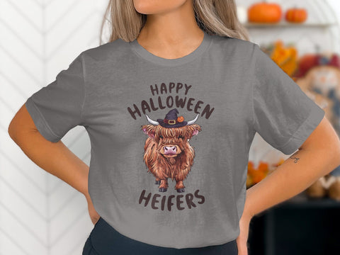 Happy Halloween Heifers Sublimation PNG Sublimation Luvleigh Digitals 