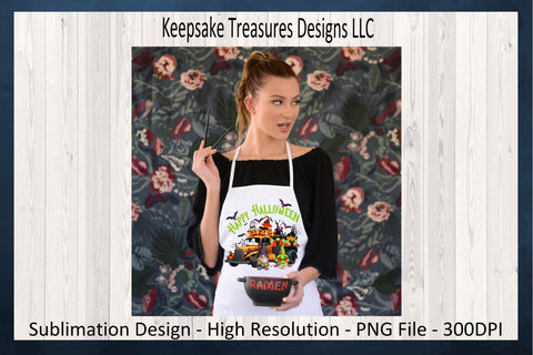 Happy Halloween Orange Gnome Truck, Sublimation PNG Printable, Digital Download Sublimation Keepsake Treasures Designs LLC. 