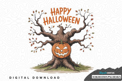 Happy halloween sublimation png design Sublimation Regulrcrative 