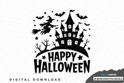 Happy halloween sublimation png design Sublimation Regulrcrative 