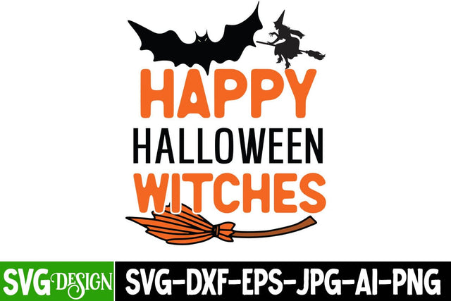 Happy Halloween SVG Cut File, Happy Halloween SVG Design ,Halloween SVG Cut File, Halloween SVG bundle, Halloween Quotes SVG ,Halloween SVG Sublimation Design, Trick or Treat SVG SVG BlackCatsMedia 