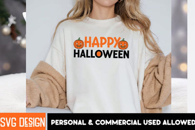 Happy Halloween SVG Cut File,Halloween Sublimation PNG, Halloween SVG Bundle,Halloween SVG Quotes,Halloween PNG, Halloween SVG SVG BlackCatsMedia 