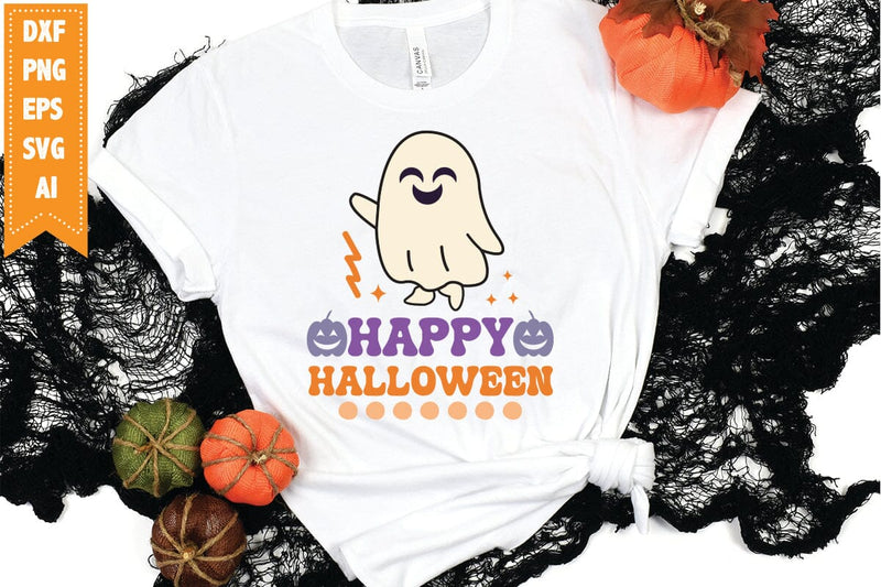 Happy Halloween Svg, Halloween Svg, Funny Ghost Svg SVG shah alam 