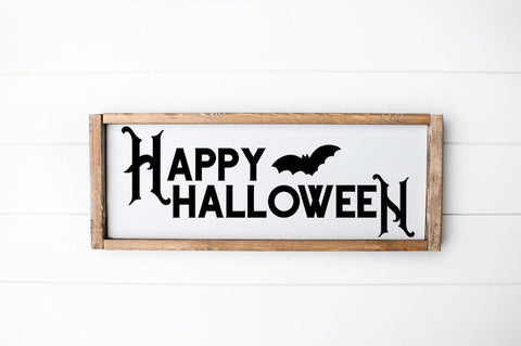 Happy Halloween SVG Sublimation Pickled Thistle Creative 