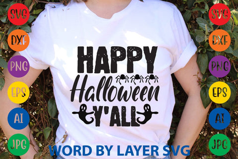 Happy Halloween Y'all SVG Rafiqul20606 
