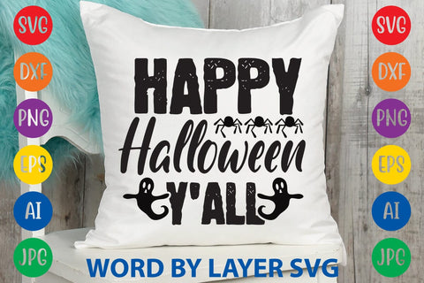 Happy Halloween Y'all SVG Rafiqul20606 