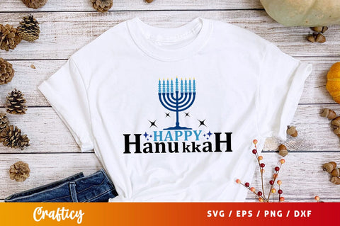 Happy hanukkah Svg Design SVG Designangry 