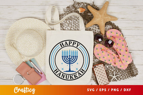 Happy hanukkah Svg Design SVG Designangry 
