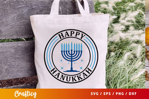 Happy hanukkah Svg Design SVG Designangry 