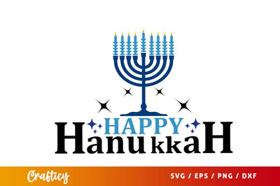 Happy hanukkah Svg Design SVG Designangry 