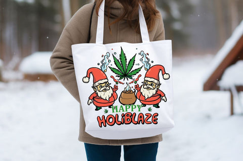 Happy holiblaze PNG Design Sublimation Designangry 