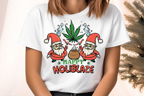 Happy holiblaze PNG Design Sublimation Designangry 