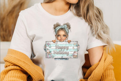 Happy holiday PNG Sublimation SVGArt 