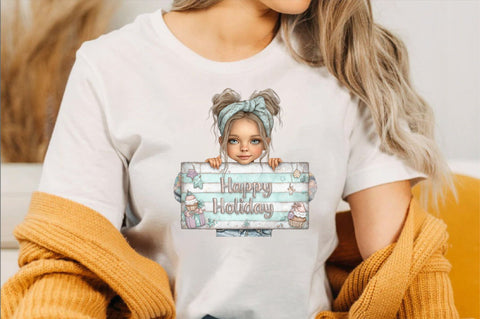 Happy holiday PNG Sublimation SVGArt 