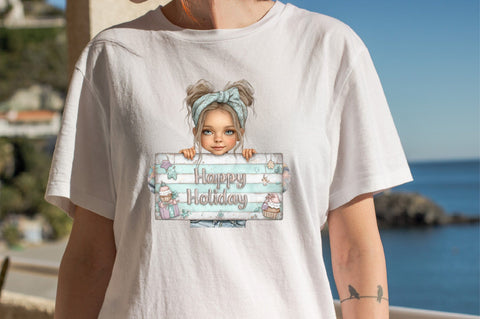 Happy holiday PNG Sublimation SVGArt 