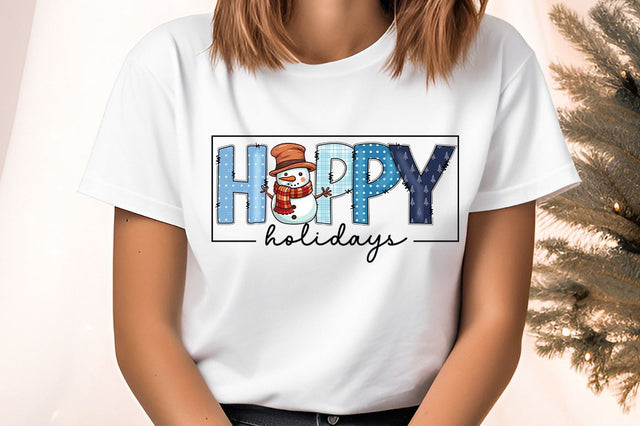 Happy holidays PNG Design Sublimation Designangry 