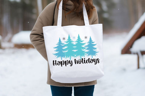 Happy holidays PNG Design Sublimation Designangry 