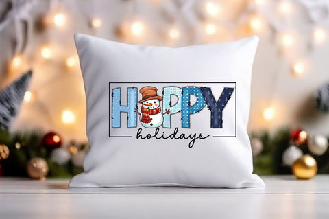 Happy holidays PNG Design Sublimation Designangry 