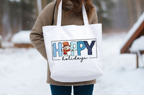 Happy holidays PNG Design Sublimation Designangry 