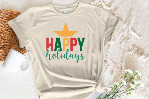 happy holidays SVG Angelina750 
