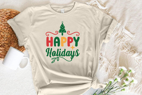 happy holidays SVG Angelina750 