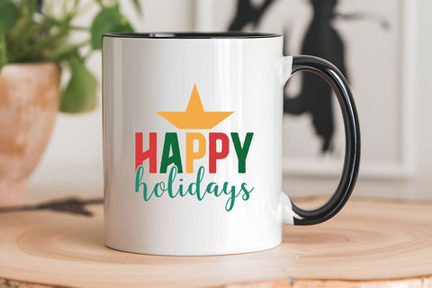 happy holidays SVG Angelina750 