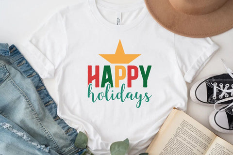 happy holidays SVG Angelina750 