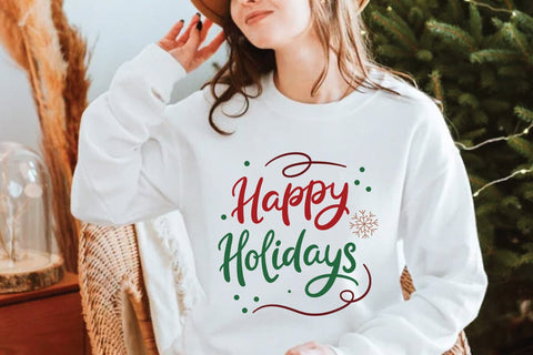 Happy holidays SVG Angelina750 