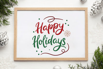 Happy holidays SVG Angelina750 