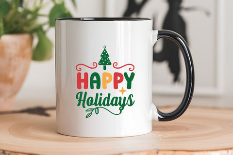 happy holidays SVG Angelina750 