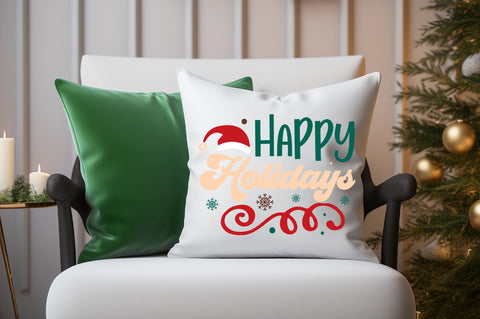 Happy holidays Svg Design SVG Regulrcrative 