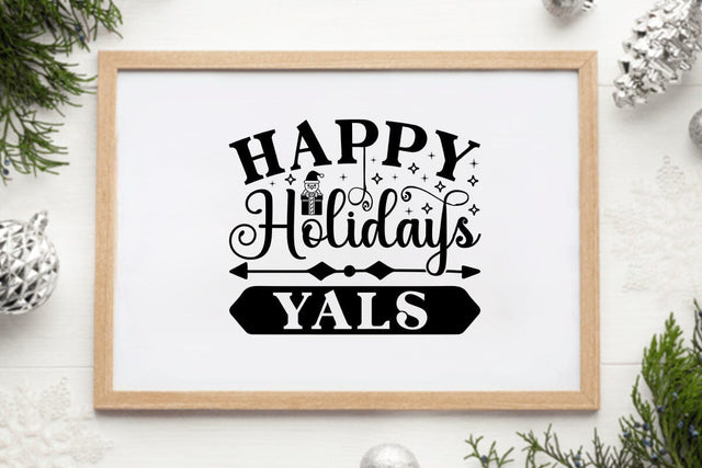 happy holidays yals SVG Angelina750 