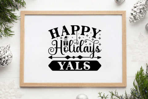 happy holidays yals SVG Angelina750 