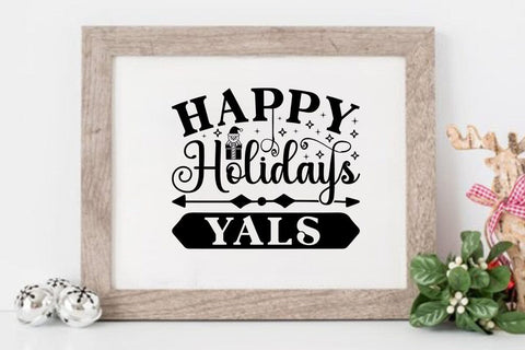 happy holidays yals SVG Angelina750 
