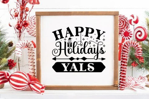 happy holidays yals SVG Angelina750 