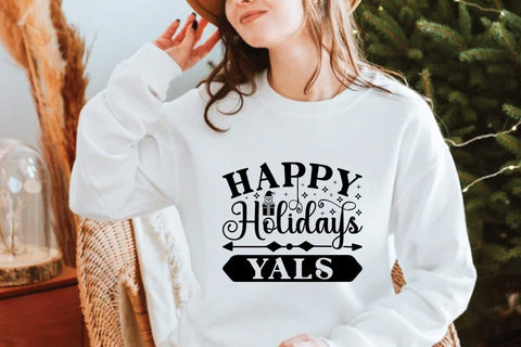 happy holidays yals SVG Angelina750 