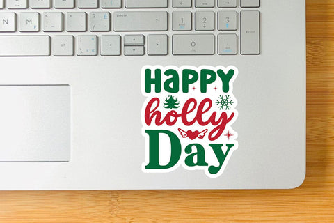 happy holly day SVG Angelina750 
