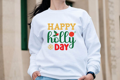 happy holly day SVG Angelina750 